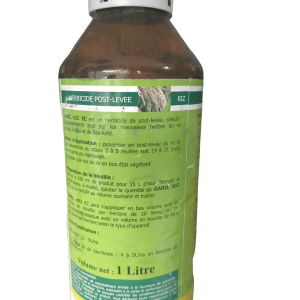 Herbicide sélectif de post-levée GARIL 432 EC 1 litre – Riz