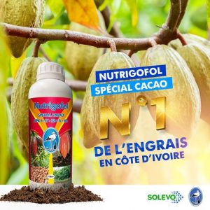 Engrais foliaire NUTRIGOFOL 4-17-28 1 litre – Spécial cacao
