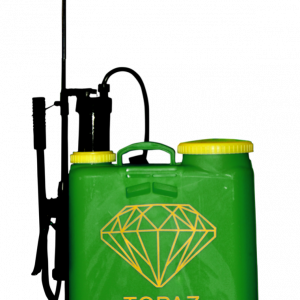 PULVERISATEUR VERT MANUEL A DOS TOPAZ 16 LITRES