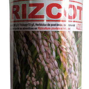 Herbicide liquide sélectif de post-levée RIZCOT 432 SL 1 litre – Riz