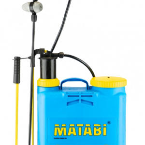 Pulvérisateur bleu manuel à dos à pression MATABI SUPER 16 litres