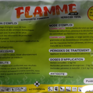 Herbicide total FLAMME 500 SG 100 gr – Toute culture