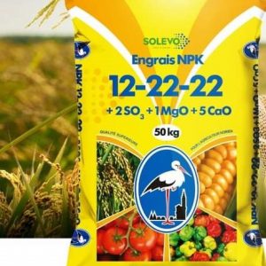 Engrais granulé NPK 12-22-22 1 kg – Riz