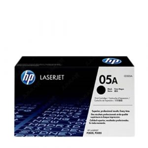 HP 05A LaserJet cartouches de Toner LaserJet d’origine couleur noire