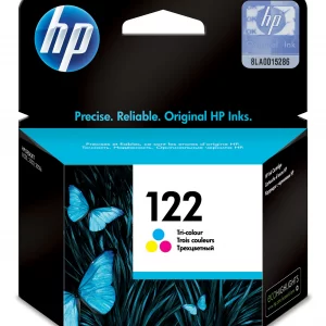 HP cartouche d’encre authentique 122 tri-couleur