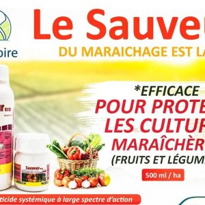 Insecticide SAUVEUR 62 EC 0,5 litre – Cultures maraichères