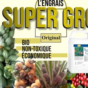 Engrais foliaire 100% Bio SUPER GRO 5 litres – Cultures d&rsquo;exportation