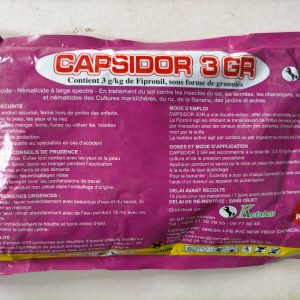 Insecticide – nématicide granulé CAPSIDOR 3 GR 1 kg – Sol