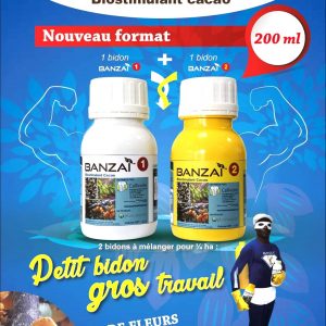 Biostimulant foliaire BANZAI 200 ml – Cacao