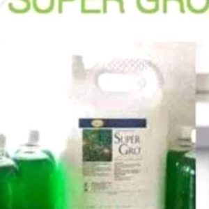 Engrais foliaire 100% Bio SUPER GRO 5 litres -Toutes les cultures