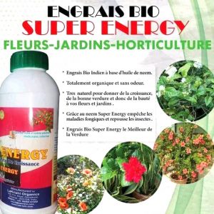 Engrais foliaire 100% Bio SUPER ENERGY 1 litre – Toutes les cultures