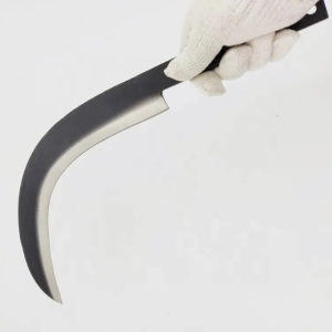 Faucille moissonneuse du palmier à huile en acier forgé et trempé 380 mm – Agriculture, bricolage, jardinage