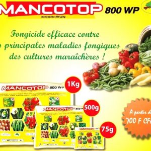 Fongicide granulé MANCOTOP 800 WP 1 kg – Cultures maraichères