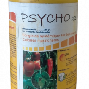 Fongicide liquide PSYCHO 250 EC 1 litre – Bananier, cultures maraichères