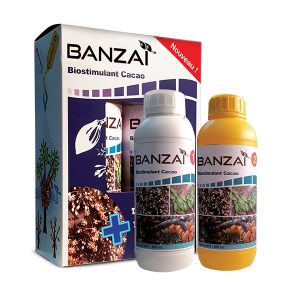 Biostimulant foliaire BANZAI BONUS 1 litre (2 en 1) – Cacao
