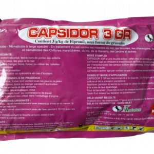 Insecticide granulé CAPSIDOR 3 GR 1 kg – Termites, cultures céréalières et maraichères