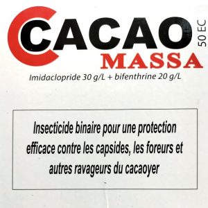 Insecticide liquide CACAO MASSA 50 EC 1 litre – Spécial cacao