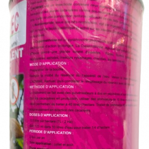 Insecticide CAOMINE 40 EC 1 litre – Cacao