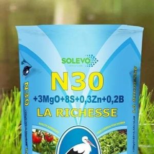 Engrais granulé N30 50 kg – Spécial riz