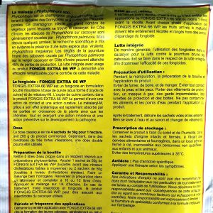 Fongicide granulé FONGIS EXTRA 66 WP 50 gr – Cacao