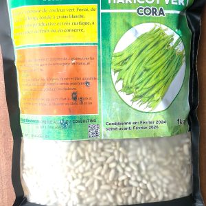Semence de HARICOT VERT CORA 1 kg