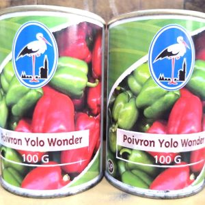 Semence de POIVRON YOLO WONDER 100 gr Solevo