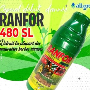 Herbicide liquide non sélectif RANFOR 480 SL 1 litre – Toutes les cultures