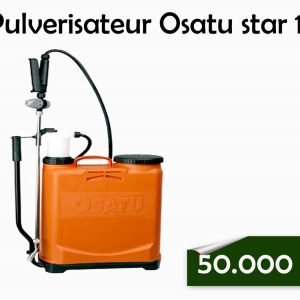 Pulvérisateur manuel à dos OSATU STAR 16 litres – Agriculture, jardinage, entretien des espaces verts, hygiène publique