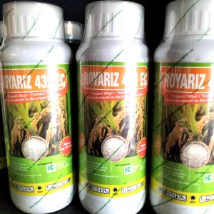 Herbicide liquide sélectif ROYARIZ 432 EC 1 litre – Riz irrigué, riz pluvial