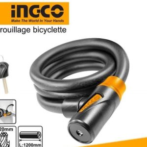 INGCO Verrouillage bicyclette 1.200 mm