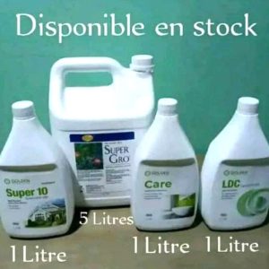 Complément alim.100% Bio SUPER GRO 5 litres + Insecticides liquides 100% Bio LES 3 COMBATTANTS 3 litres – Elevage, agriculture