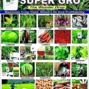 Engrais foliaire 100% Bio SUPER GRO 5 litres – Toutes les cultures