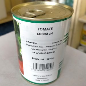Semence de TOMATE COBRA 34 50 gr Techinsem
