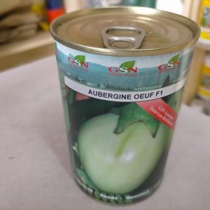 Semence hybride d&rsquo;AUBERGINE OEUF F1 50 gr