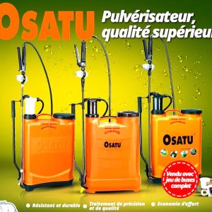 Pulvérisateur manuel à dos OSATU STAR 16 litres – Agriculture, jardinage, entretien des espaces verts, hygiène publique