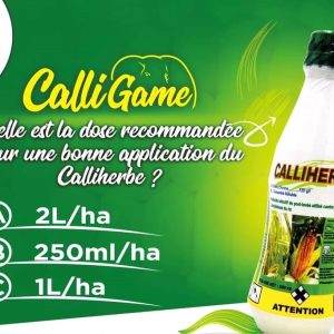 Herbicide liquide sélectif de post-levée CALLIHERBE 720 SL 250 ml – Maïs, riz, canne à sucre