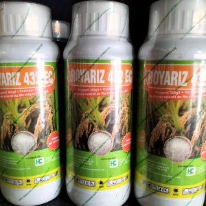 Herbicide liquide sélectif ROYARIZ 432 EC 1 litre – Riz irrigué, riz pluvial