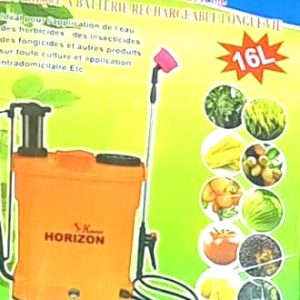 Pulvérisateur à dos électrique HORIZON 16 litres – Usage agricole, domestique et industriel