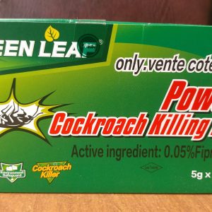 Anti-cafards granulé GREEN LEAF 50 gr – Domicile, bureau, hygiène publique