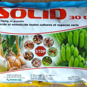 Acaricide granulé SOLID 30 GR 1 kg – Toutes les cultures, espace vert