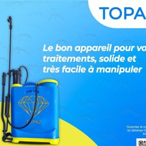 Pulvérisateur manuel à dos TOPAZ 16 litres