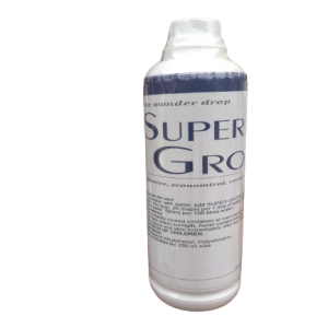 Engrais foliaire et racinaire 100% Bio SUPER GRO 1 litre – Toutes les cultures