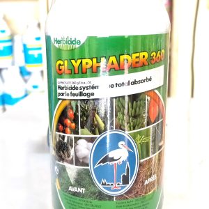 Herbicide liquide total GLYPHADER 360 SL 1 litre – Toutes les cultures