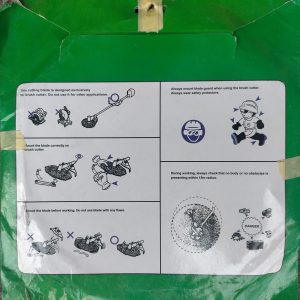 Lame de débroussailleuse