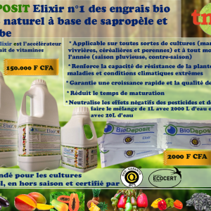 Engrais foliaire 100% Bio BIODEPOSIT ELIXIR 12 ml – Toutes les cultures