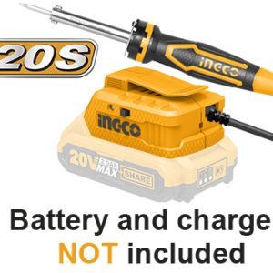INGCO Fer à souder sans fil 20 V