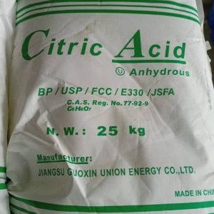 ANCA – ACIDE CITRIQUE 25 KG ( anhydre)