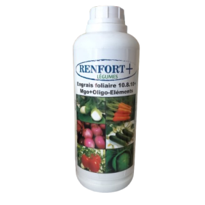 Engrais foliaire RENFORT+ 1 litre – Légumes, cultures maraichères, pépinières