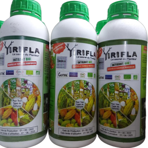Engrais foliaire organique 100% Bio YIRIFLA 1 litre – Cultures maraichères et vivrières
