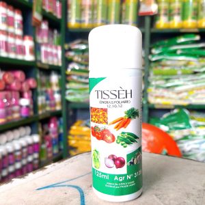 Engrais foliaire TISSEH 12-10-12 125 ml – Cultures maraichères, arboriculture, pépinières